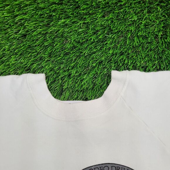 Vintage 1988 Beverly-Hills Sweatshirt Womens XL 22x23 White - Picture 11 of 15